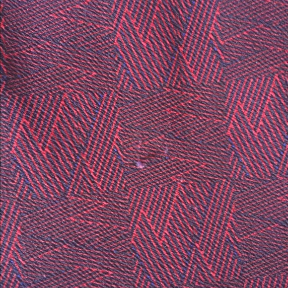 LuLaRoe XL Amelia blue and red - Picture 2 of 2